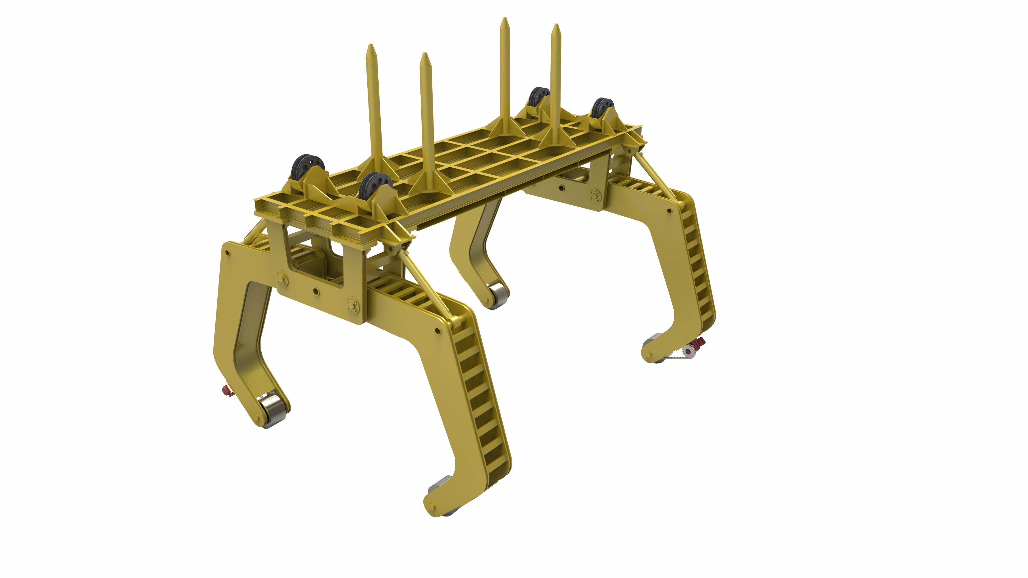 抱管吊具###Pipe Clamping Lifting Spreader